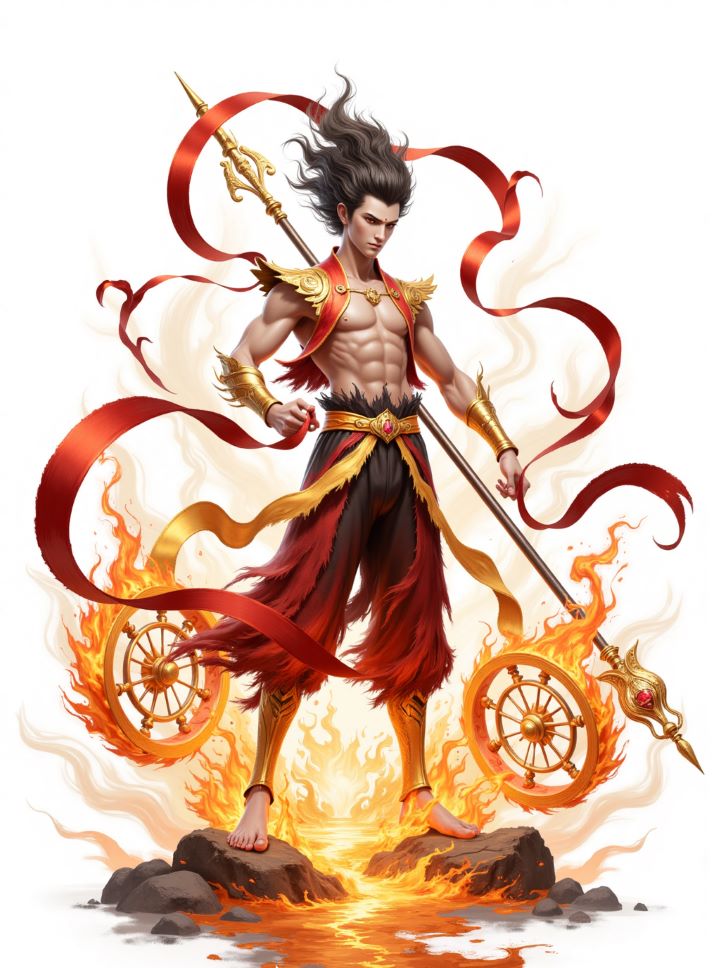 Ne Zha with Spear Ne Zha with Spear